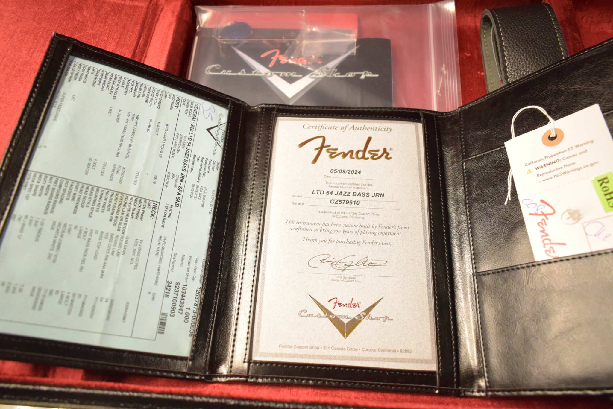 Fender Fender Custom Shop Limited '64 Jazz Bass Journeyman Relic - Super Faded Aged Sonic Blue