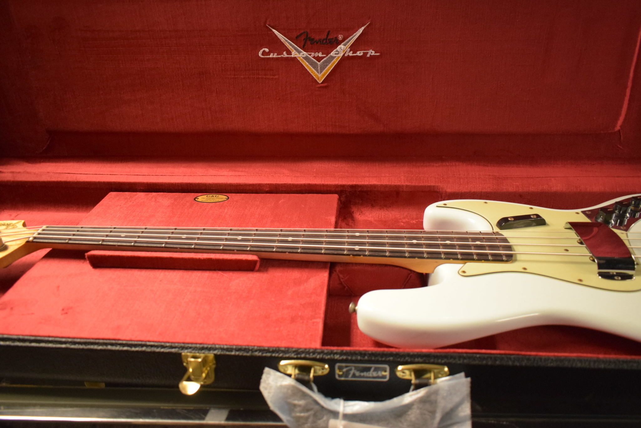 Fender Custom Shop 64 Jazz Bass Guitar Relic - Sherwood