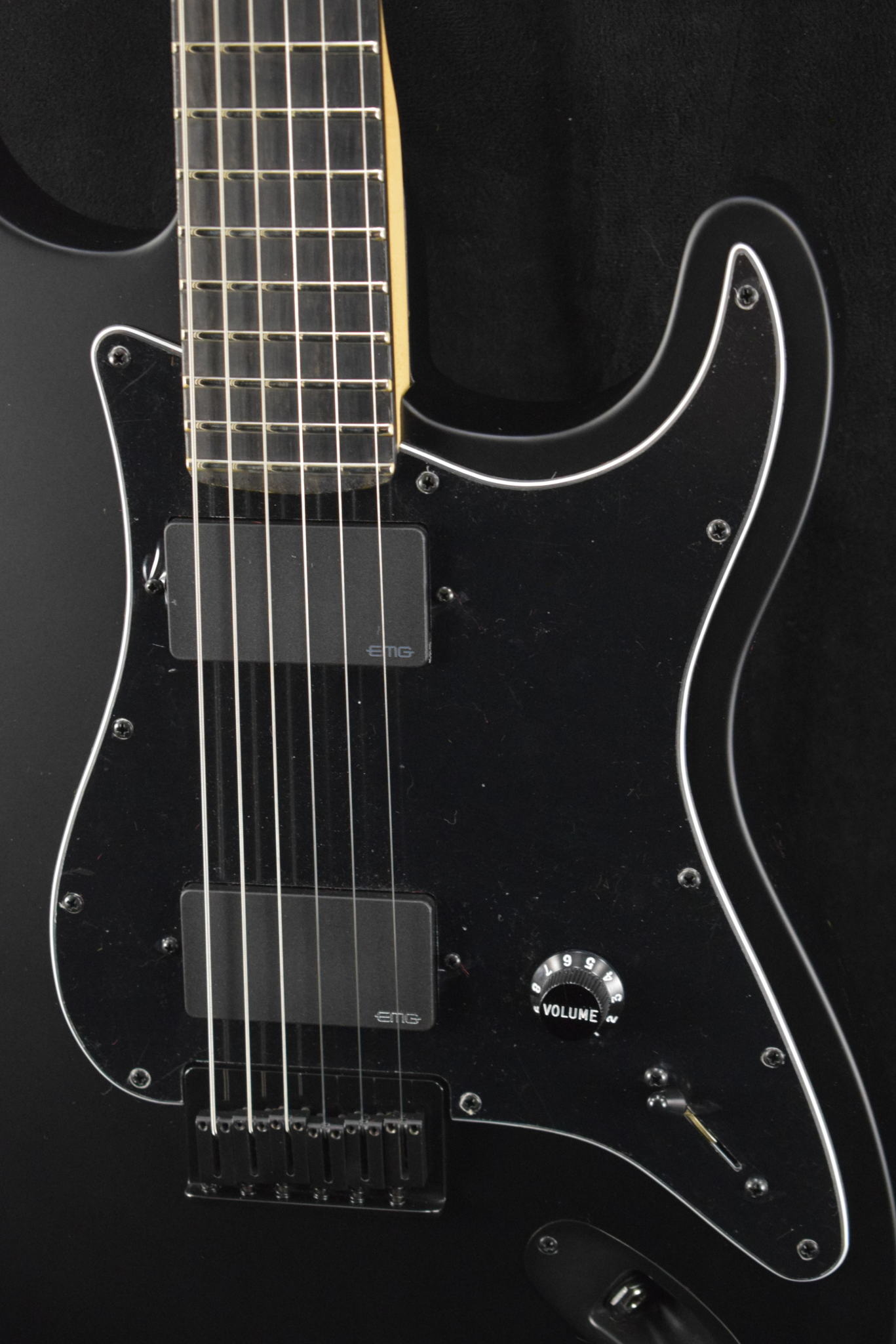 Fender Fender Jim Root Stratocaster Flat Black Ebony Fingerboard