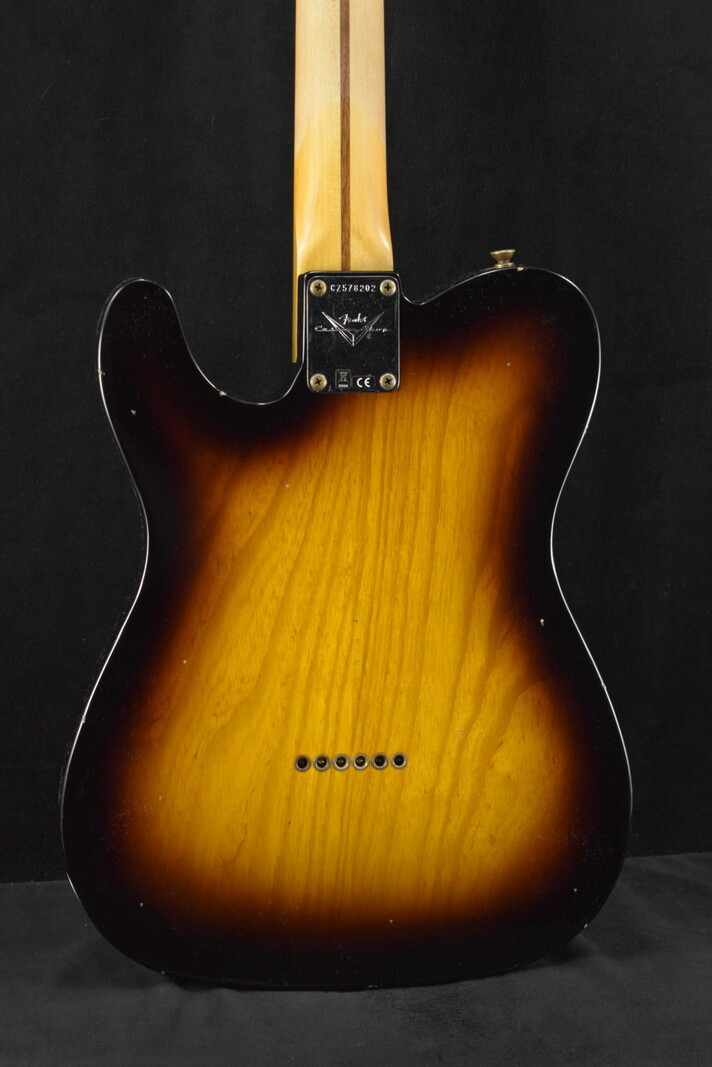 Fender Fender Custom Shop '57 Telecaster Journeyman Relic - Wide-Fade 2-Color Sunburst