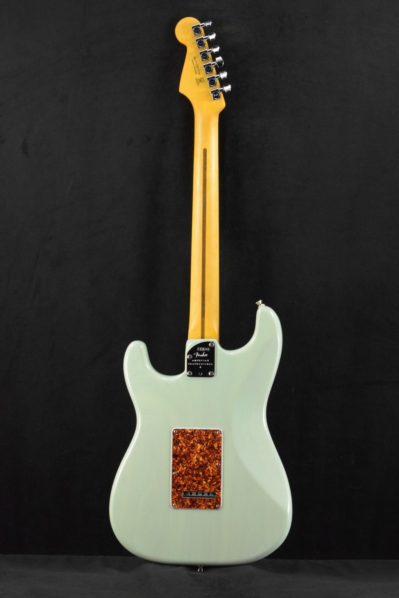 Fender Fender American Professional II Stratocaster Thinline Transparent Surf Green Rosewood Fingerboard