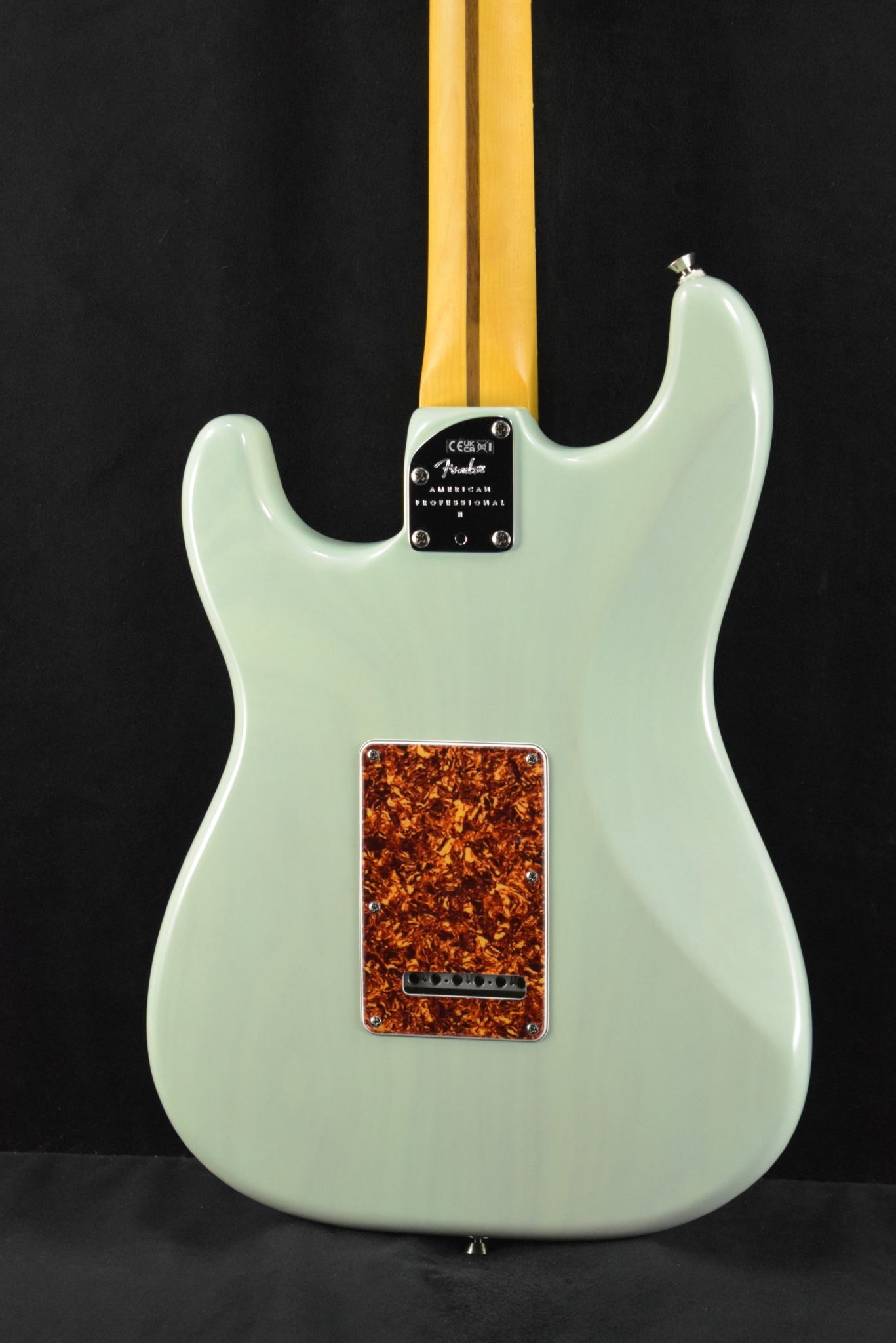 Fender Fender American Professional II Stratocaster Thinline Transparent Surf Green Rosewood Fingerboard