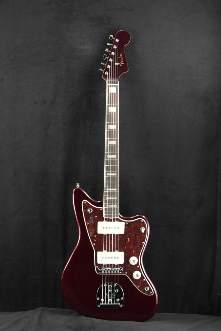 Fender Fender Troy Van Leeuwen Jazzmaster Bound Rosewood Fingerboard Oxblood