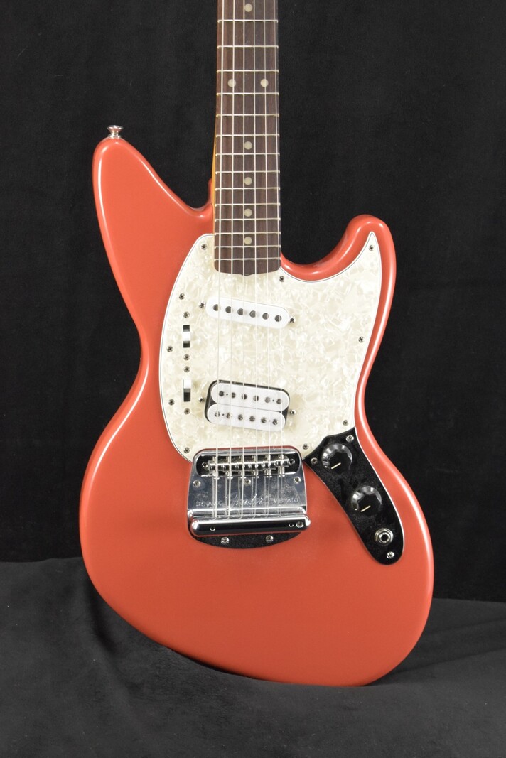 Fender Fender Kurt Cobain Jag-Stang Rosewood Fingerboard Fiesta Red