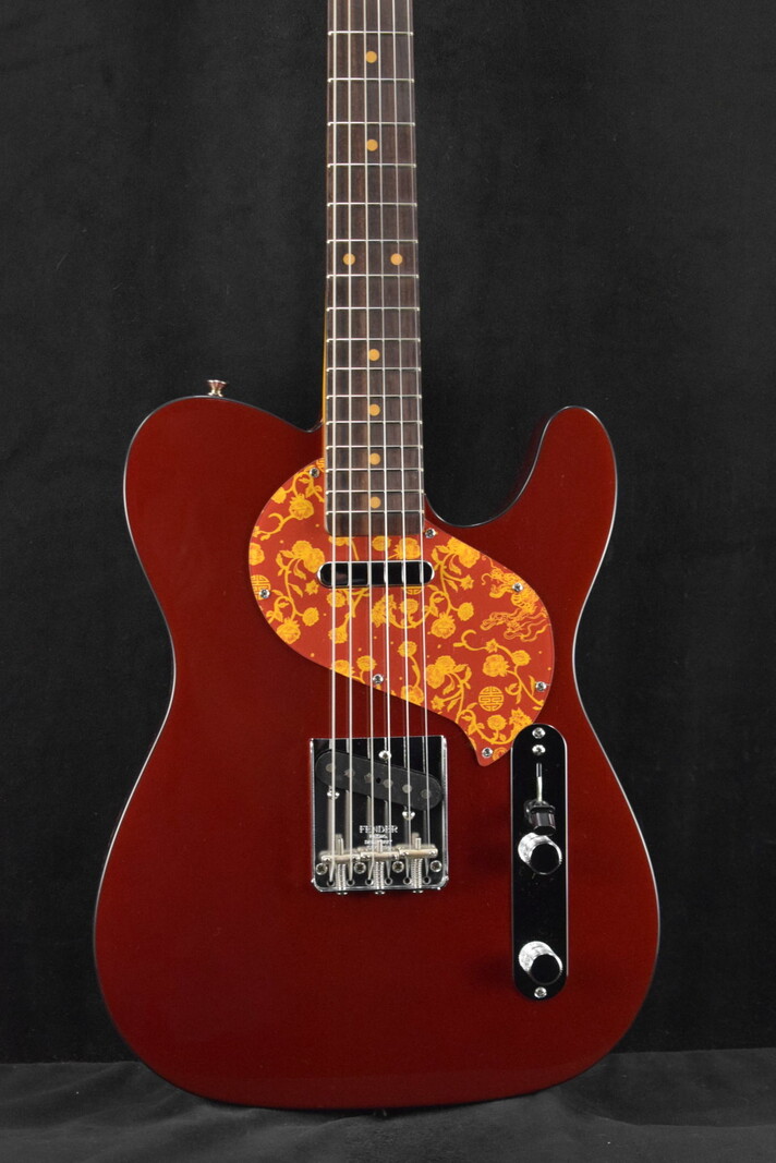 Fender Fender Limited Edition Raphael Saadiq Telecaster Dark Metallic Red Rosewood Fingerboard