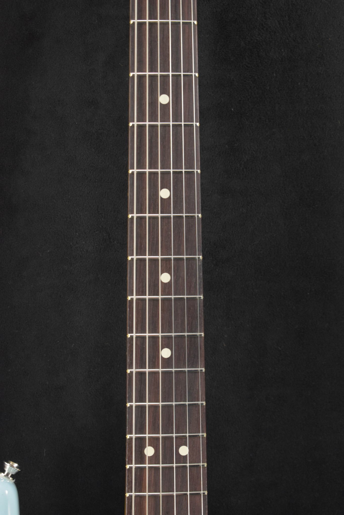 Fender Fender American Professional II Stratocaster Thinline Transparent Daphne Blue Rosewood Fingerboard