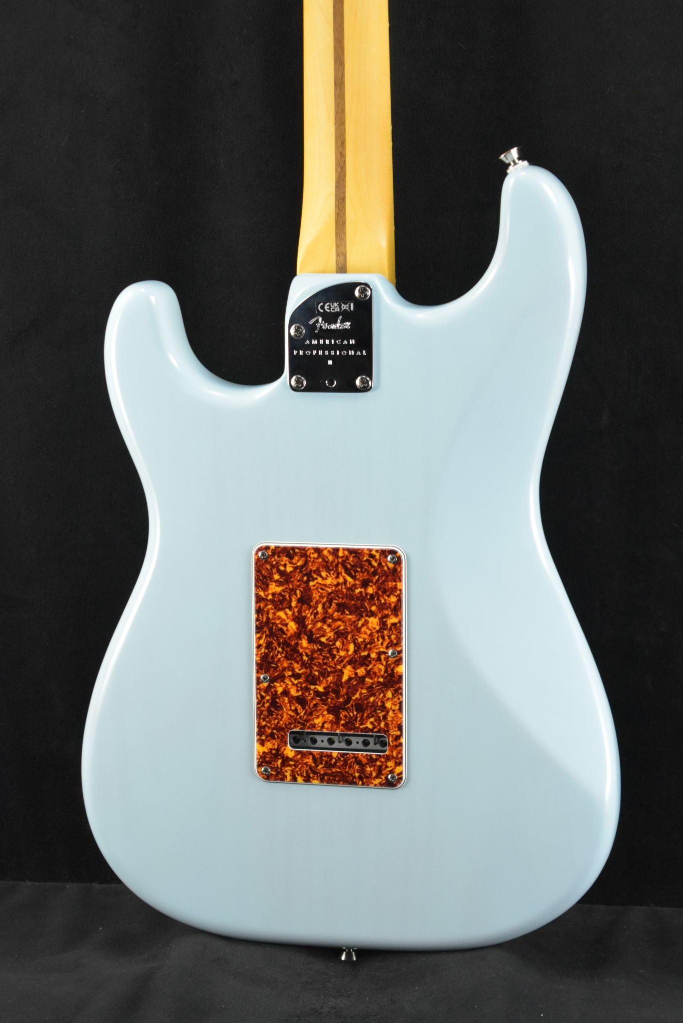Fender Fender American Professional II Stratocaster Thinline Transparent Daphne Blue Rosewood Fingerboard