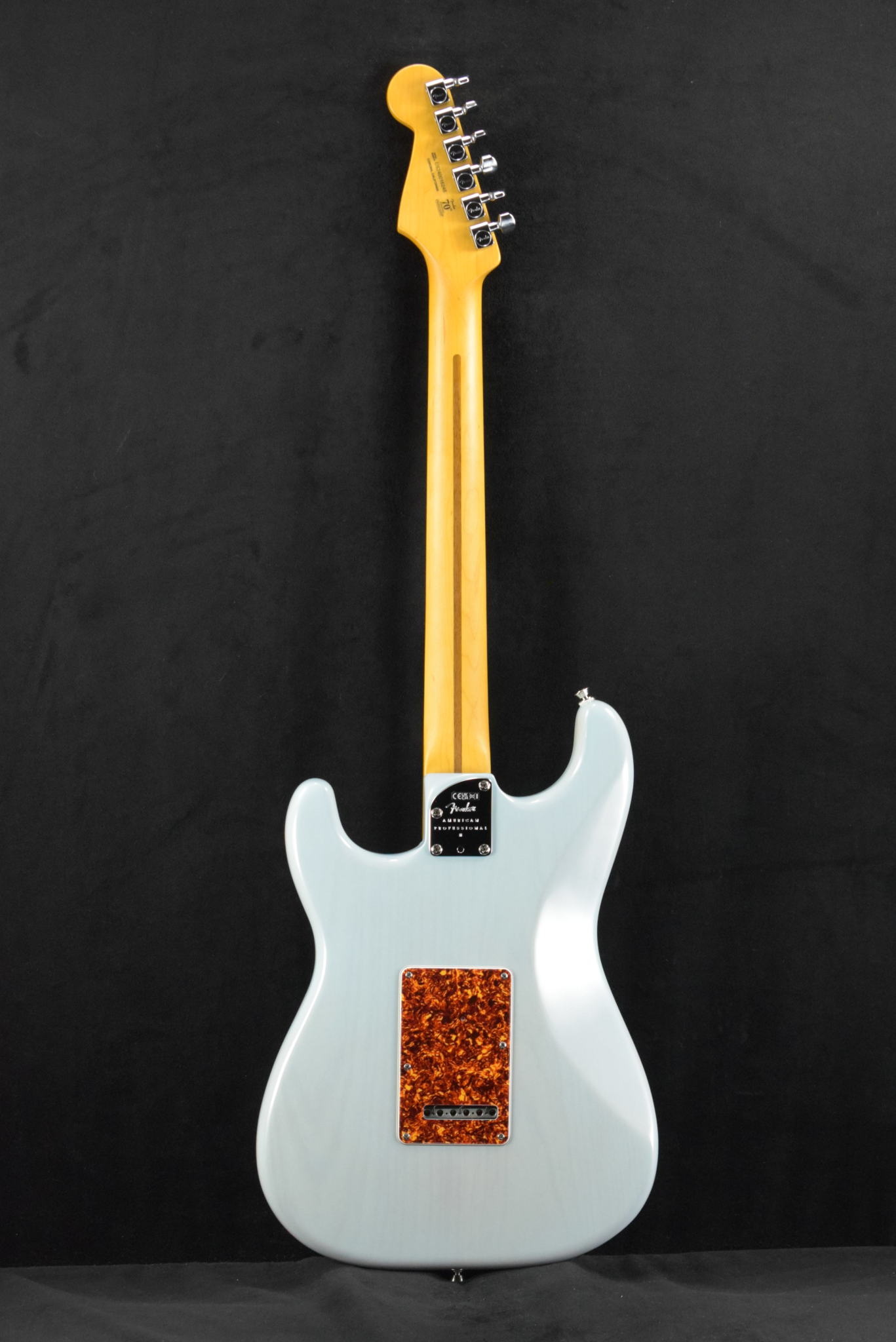 Fender Fender American Professional II Stratocaster Thinline Transparent Daphne Blue Rosewood Fingerboard