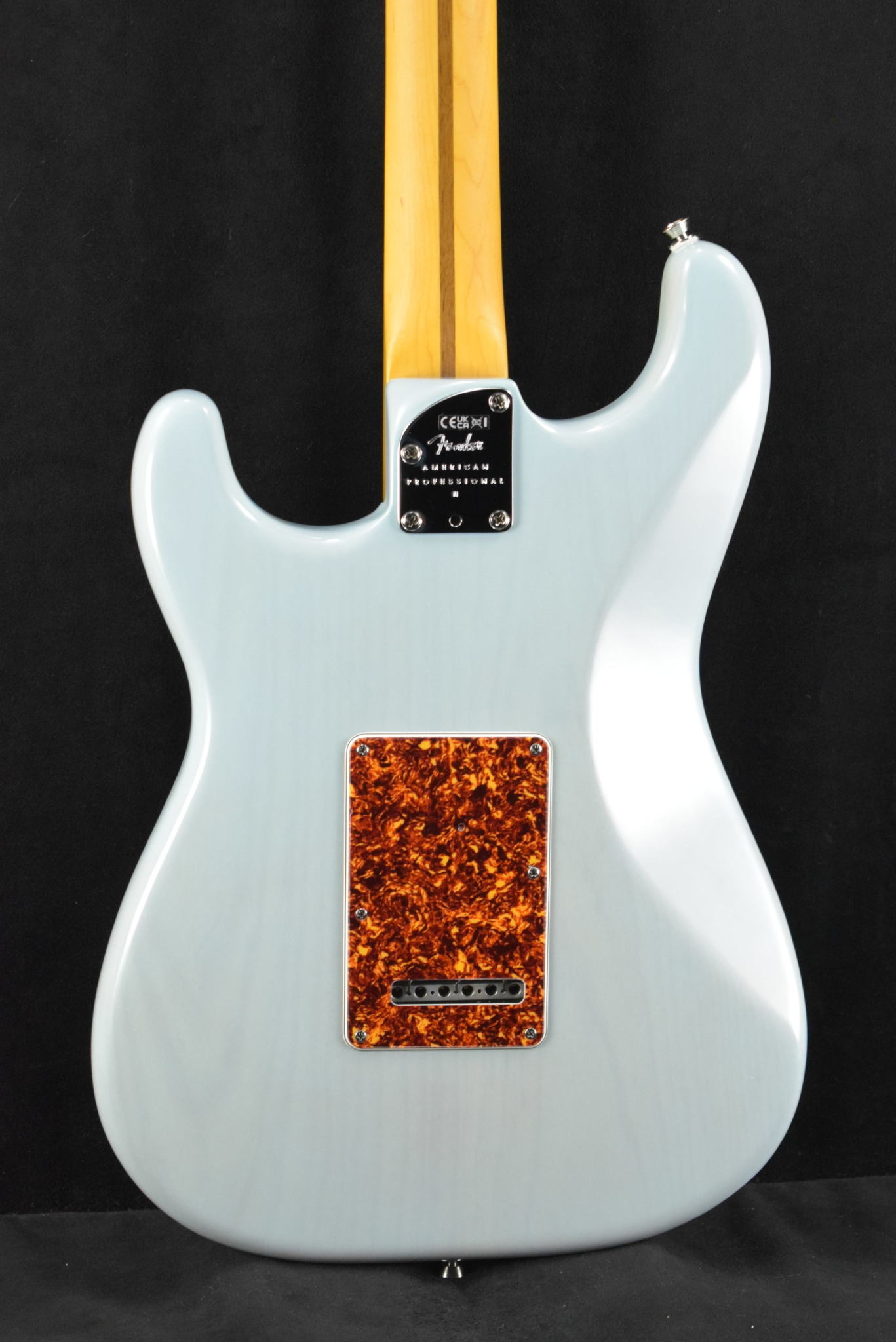 Fender Fender American Professional II Stratocaster Thinline Transparent Daphne Blue Rosewood Fingerboard