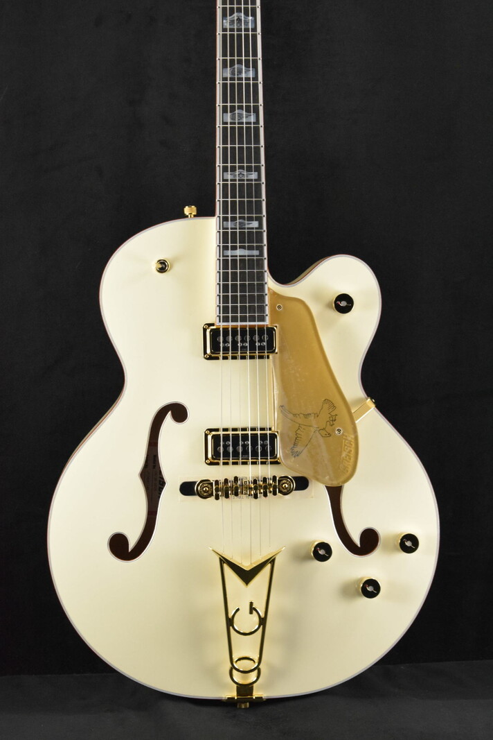 Gretsch Gretsch G6136-55 Vintage Select Edition '55 Falcon with Cadillac Tailpiece Vintage White Lacquer