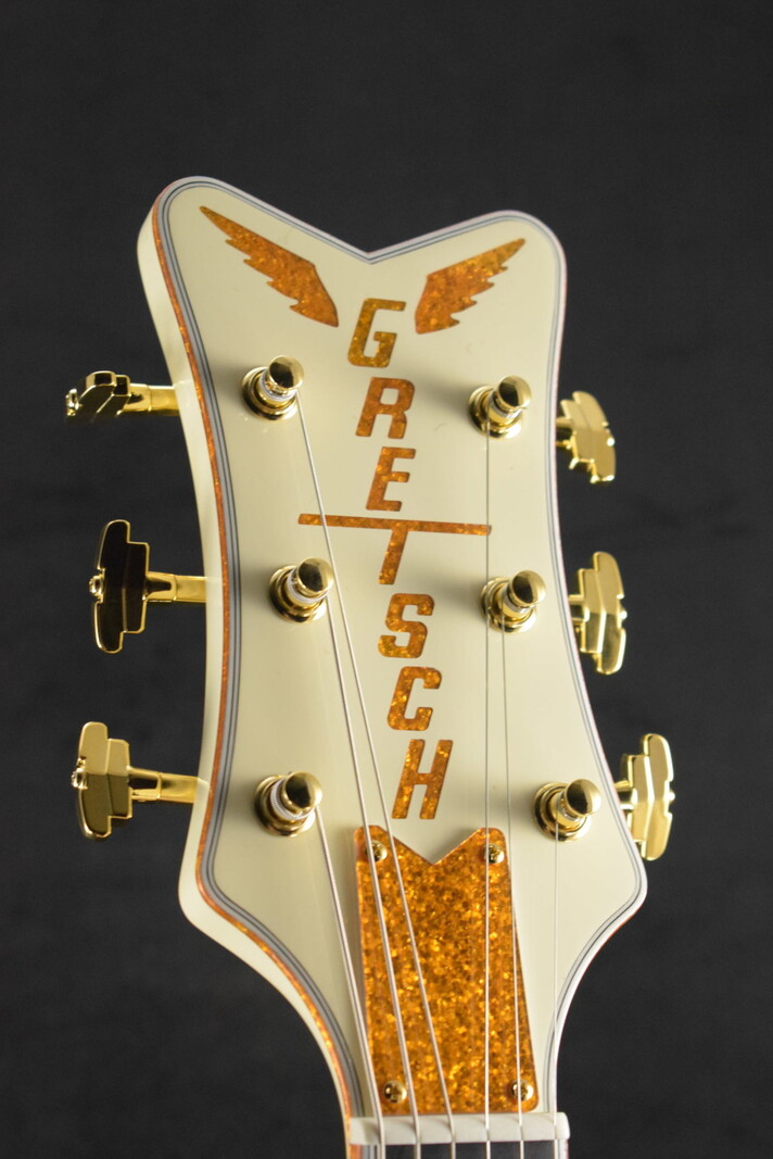 Gretsch Gretsch G6136-55 Vintage Select Edition '55 Falcon with Cadillac Tailpiece Vintage White Lacquer