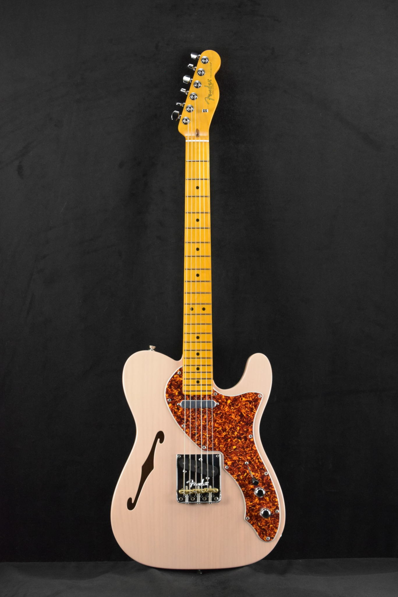 Fender Fender American Professional II Telecaster Thinline Transparent Shell Pink Maple Fingerboard