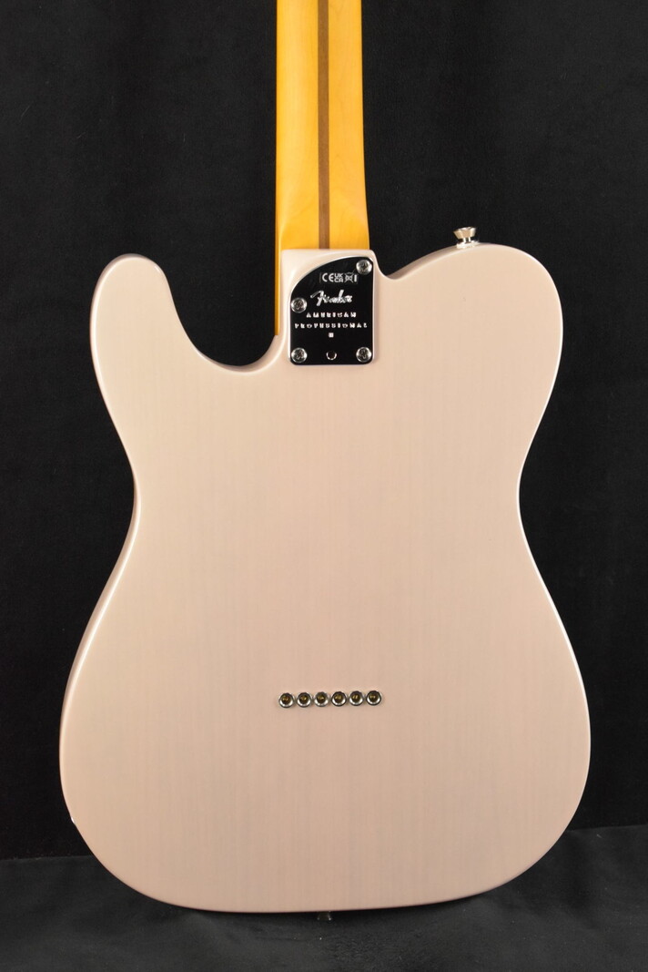 Fender Fender American Professional II Telecaster Thinline Transparent Shell Pink Maple Fingerboard