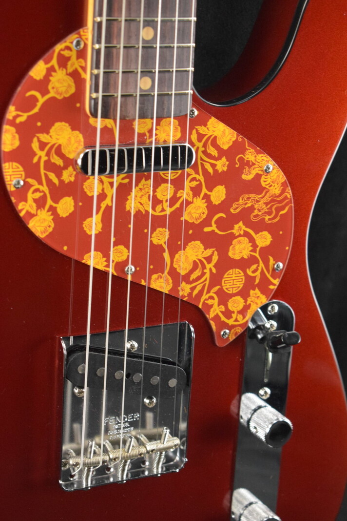 Fender Fender Limited Edition Raphael Saadiq Telecaster Dark Metallic Red Rosewood Fingerboard