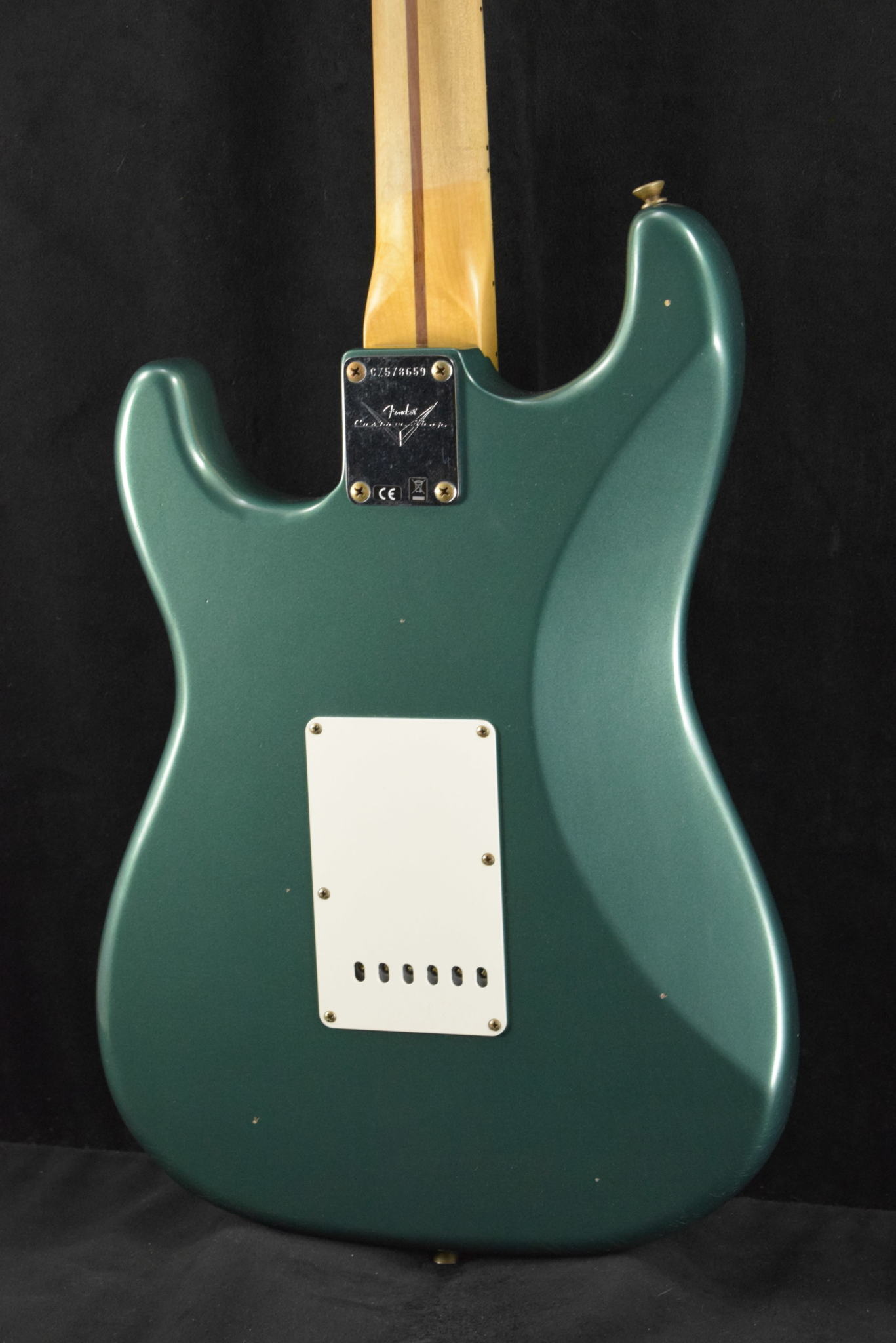 Fender Fender Custom Shop '56 Stratocaster Journeyman Relic Aged Sherwood Green Metallic