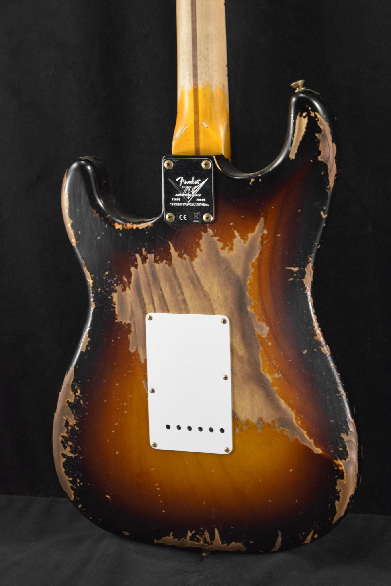 Fender Fender Limited Edition 70th Anniversary 1954 Stratocaster Super Heavy Relic Wide-Fade 2-Color Sunburst