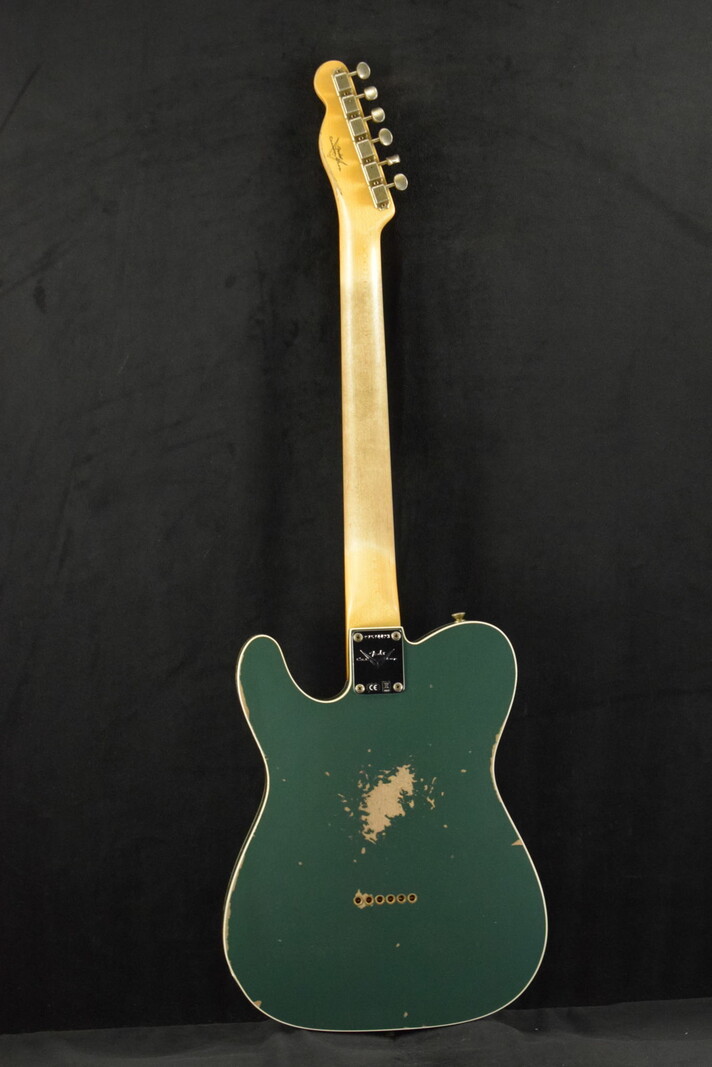 Fender Fender Custom Shop '65 Telecaster Custom Heavy Relic - Aged Sherwood Green Metallic