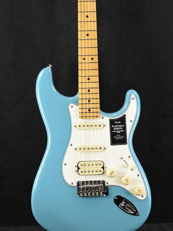 Fender Fender Player II Stratocaster HSS  Aquatone Blue Maple Fingerboard