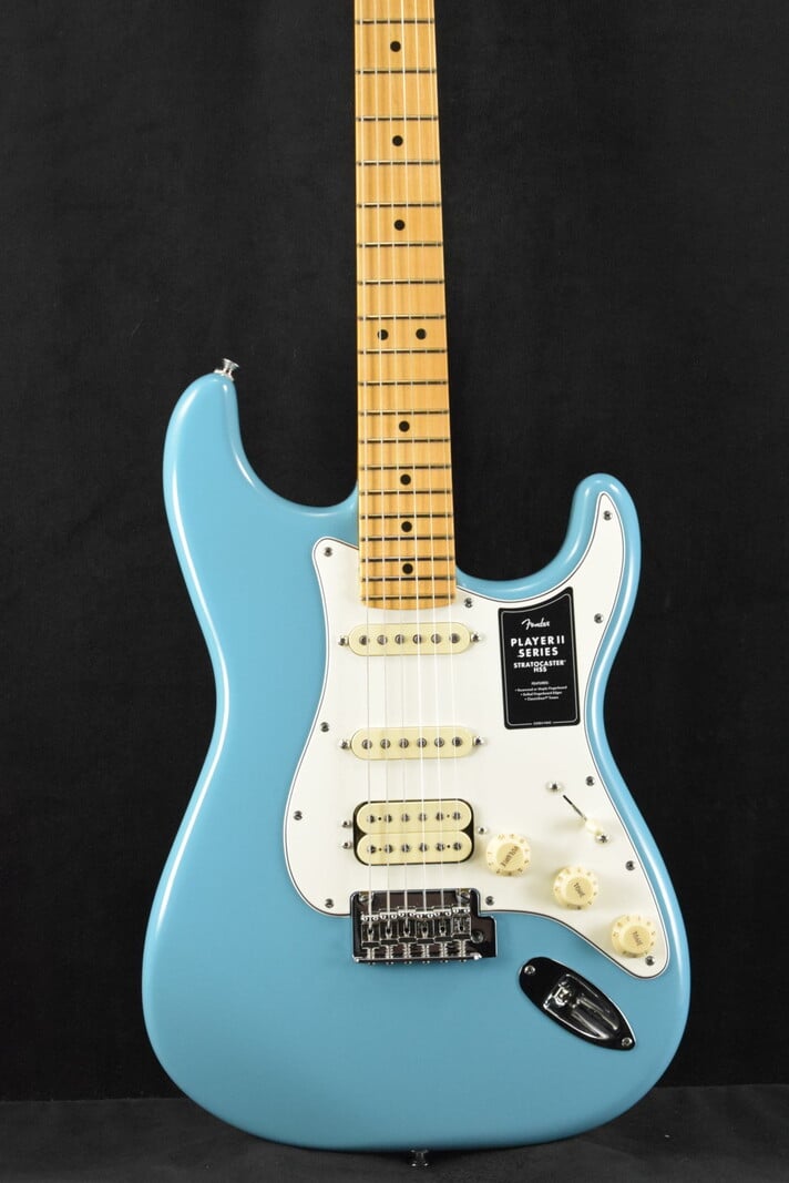 Fender Fender Player II Stratocaster HSS  Aquatone Blue Maple Fingerboard