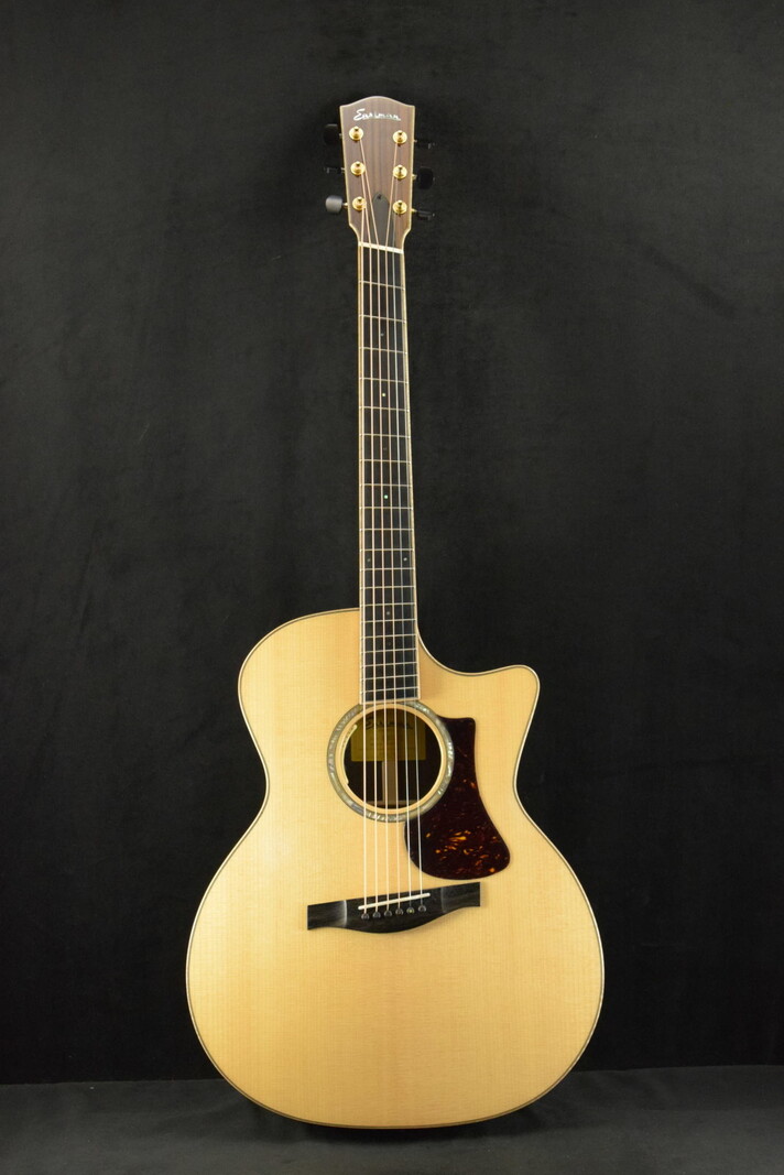 Eastman Eastman AC822CE-FF Fan Fret Acoustic Electric Grand Auditorium Natural Truetone Gloss