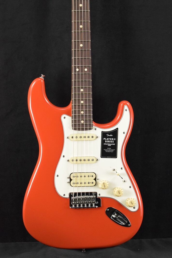 Fender Fender Player II Stratocaster HSS Coral Red Rosewood Fingerboard