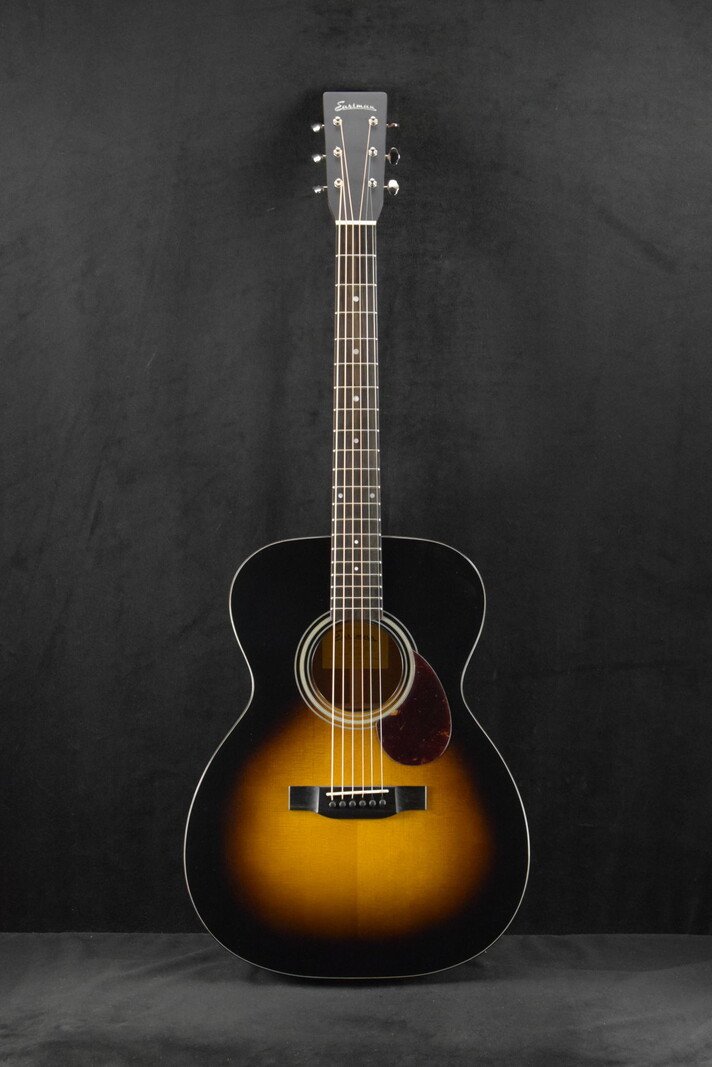 Eastman Eastman E10OM-SB-TC Orchestra Model Thermo-Cured Adirondack Spruce Top Sunburst Truetone Gloss