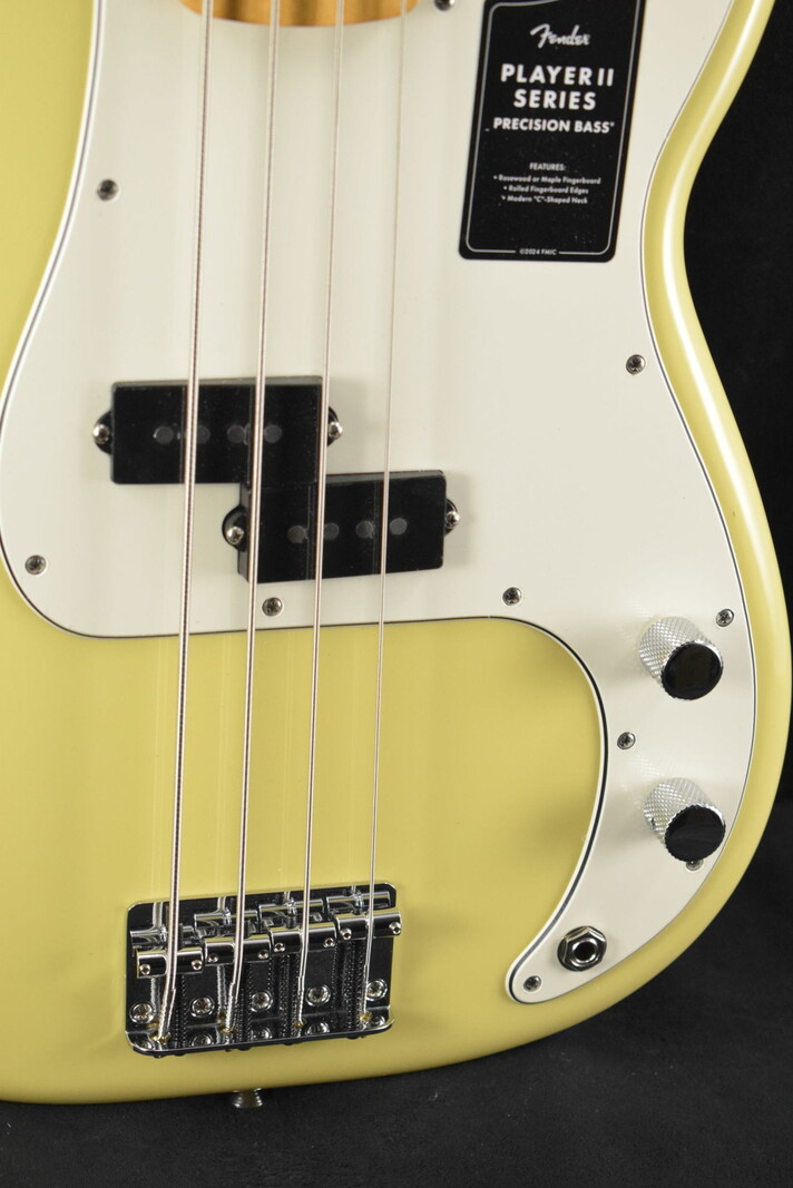 Fender Fender Player II Precision Bass Hialeah Yellow Maple Fingerboard