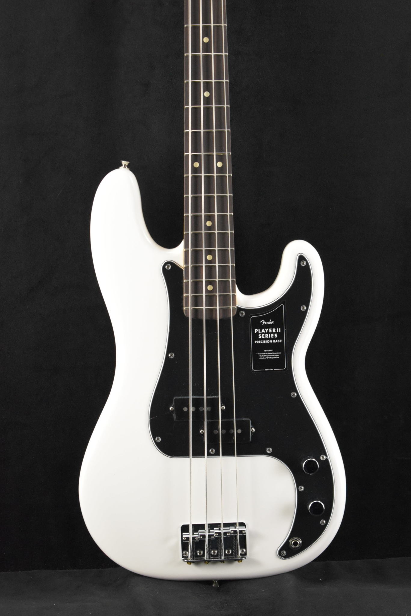 Fender Player II Precision Bass Polar White Rosewood Fingerboard 