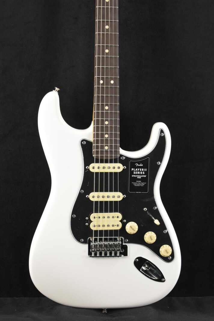 Fender Fender Player II Stratocaster HSS Polar White Rosewood Fingerboard