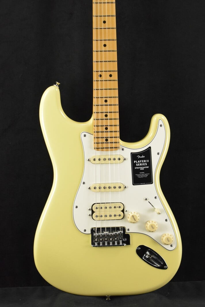 Fender Fender Player II Stratocaster HSS Hialeah Yellow Maple Fingerboard