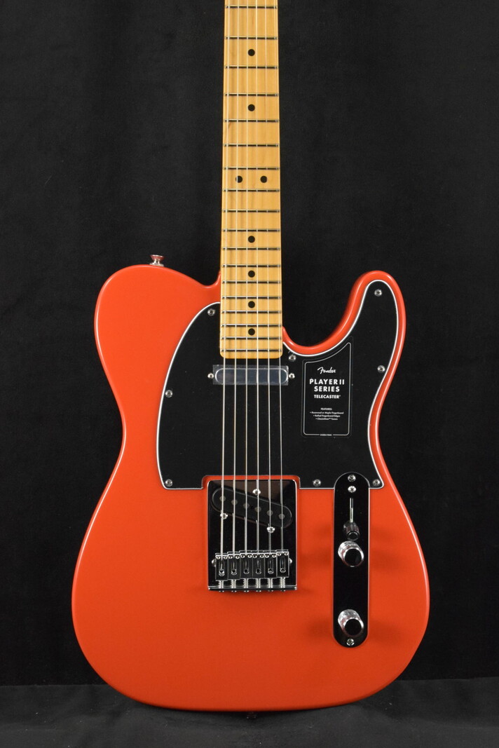 Fender Fender Player II Telecaster Coral Red Maple Fingerboard