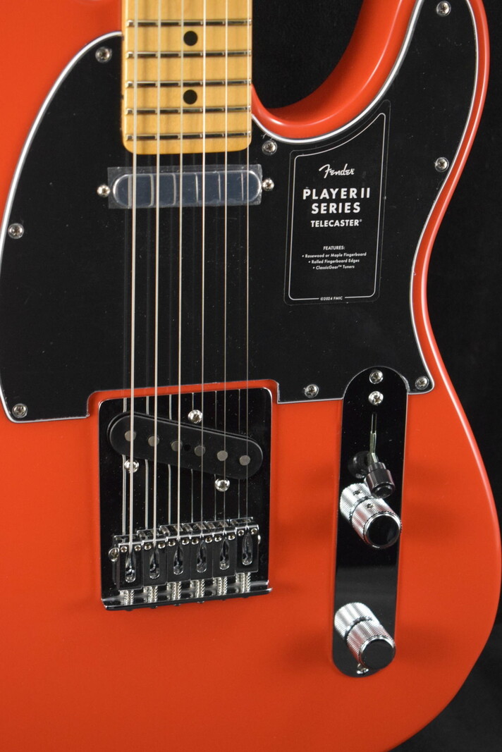 Fender Fender Player II Telecaster Coral Red Maple Fingerboard