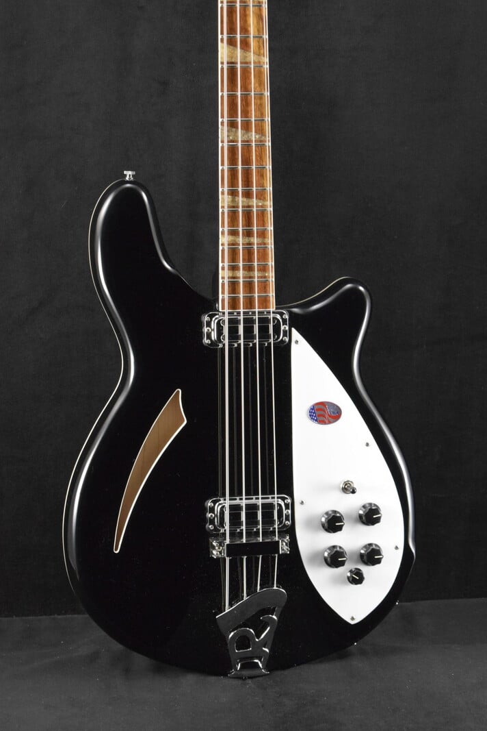 Rickenbacker Rickenbacker 4005V Vintage Reissue Semi-Hollow Bass Guitar Jetglo