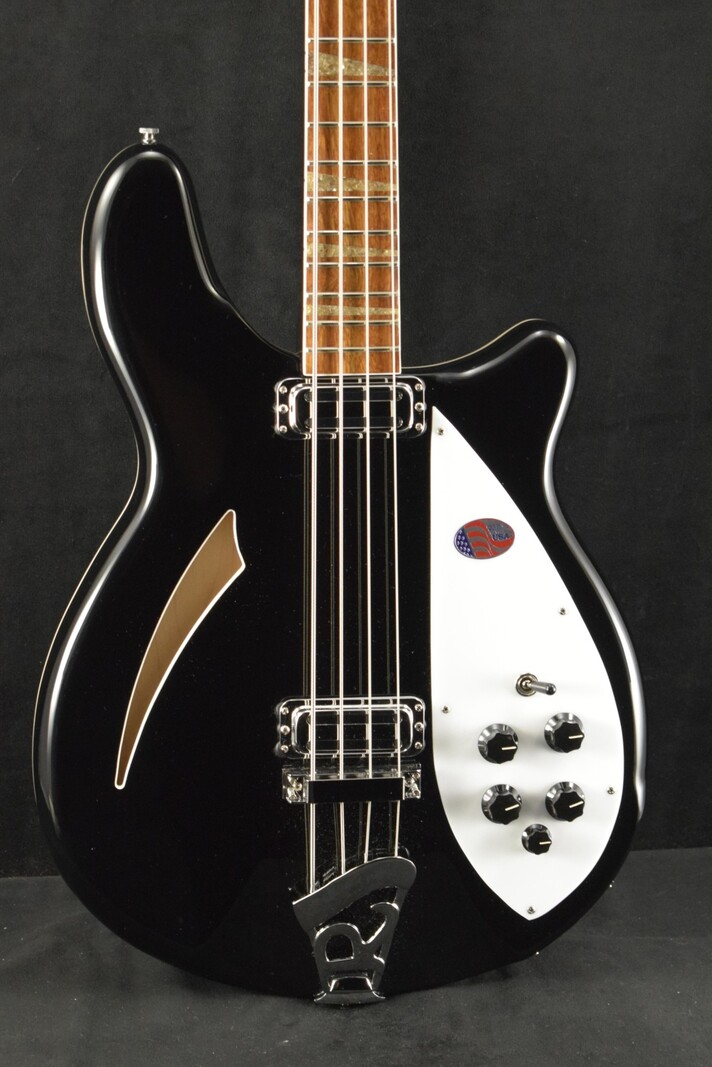 Rickenbacker Rickenbacker 4005V Vintage Reissue Semi-Hollow Bass Guitar Jetglo