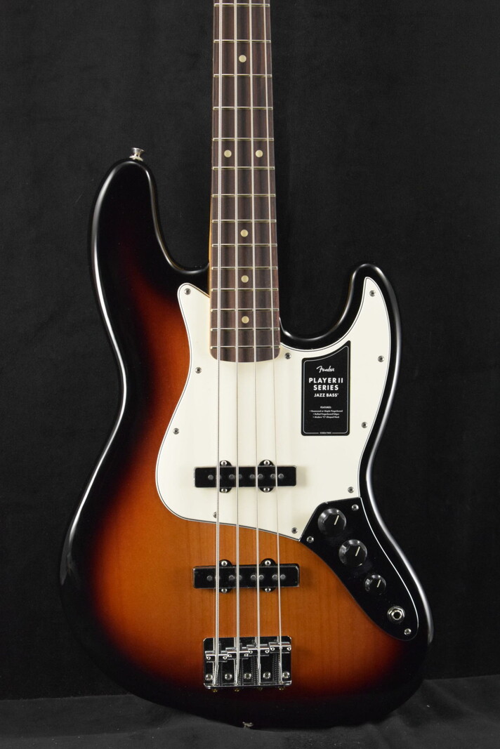 Fender Fender Player II Jazz Bass 3-Color Sunburst Rosewood Fingerboard