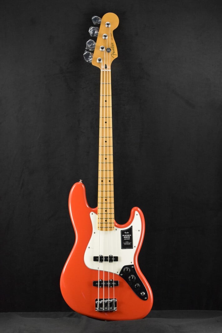 Fender Fender Player II Jazz Bass Coral Red Maple Fingerboard