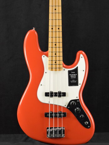 Fender Fender Player II Jazz Bass Coral Red Maple Fingerboard