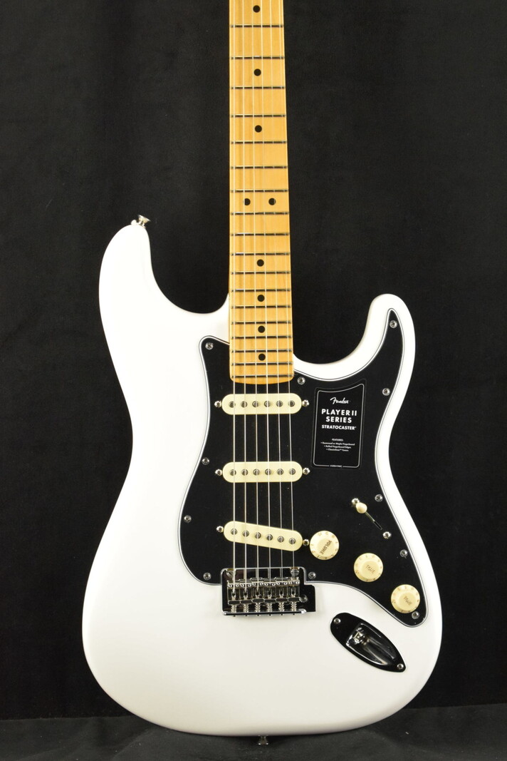 Fender Fender Player II Stratocaster Polar White Maple Fingerboard