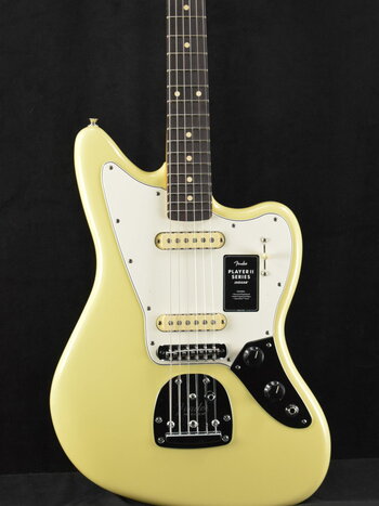 Fender Fender Player II Jaguar Hialeah Yellow Rosewood Fingerboard