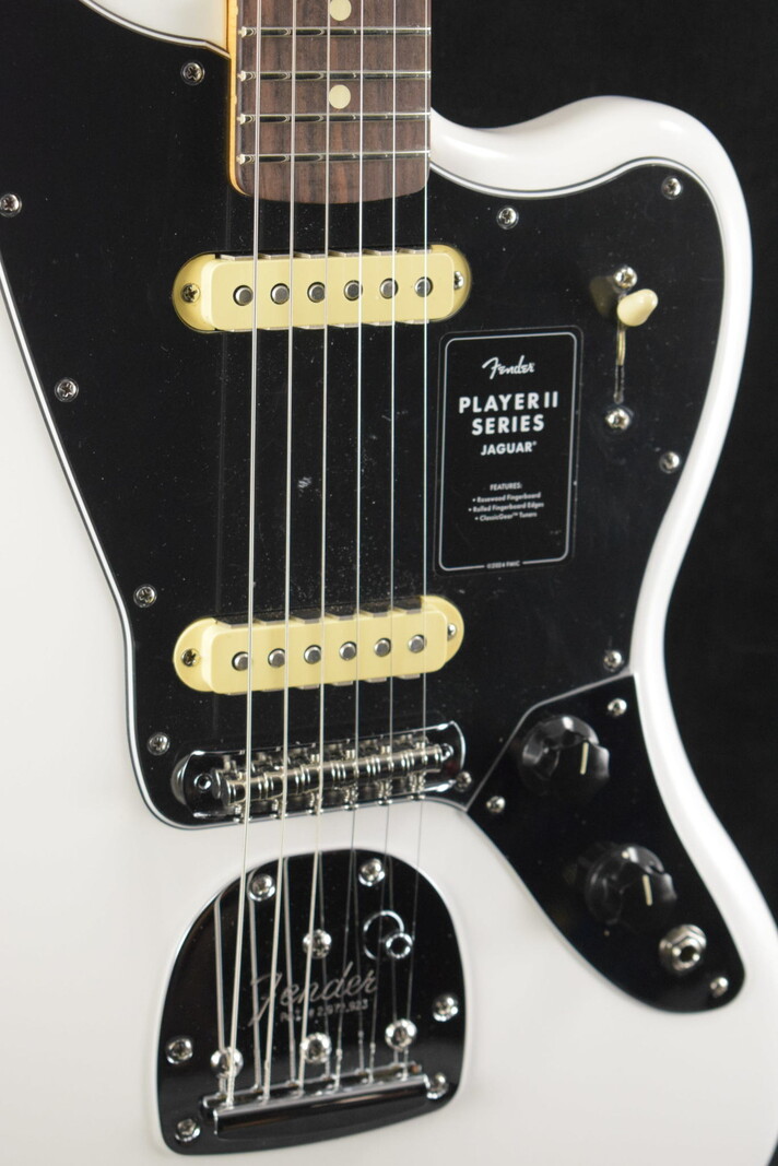 Fender Fender Player II Jaguar Polar White Rosewood Fingerboard