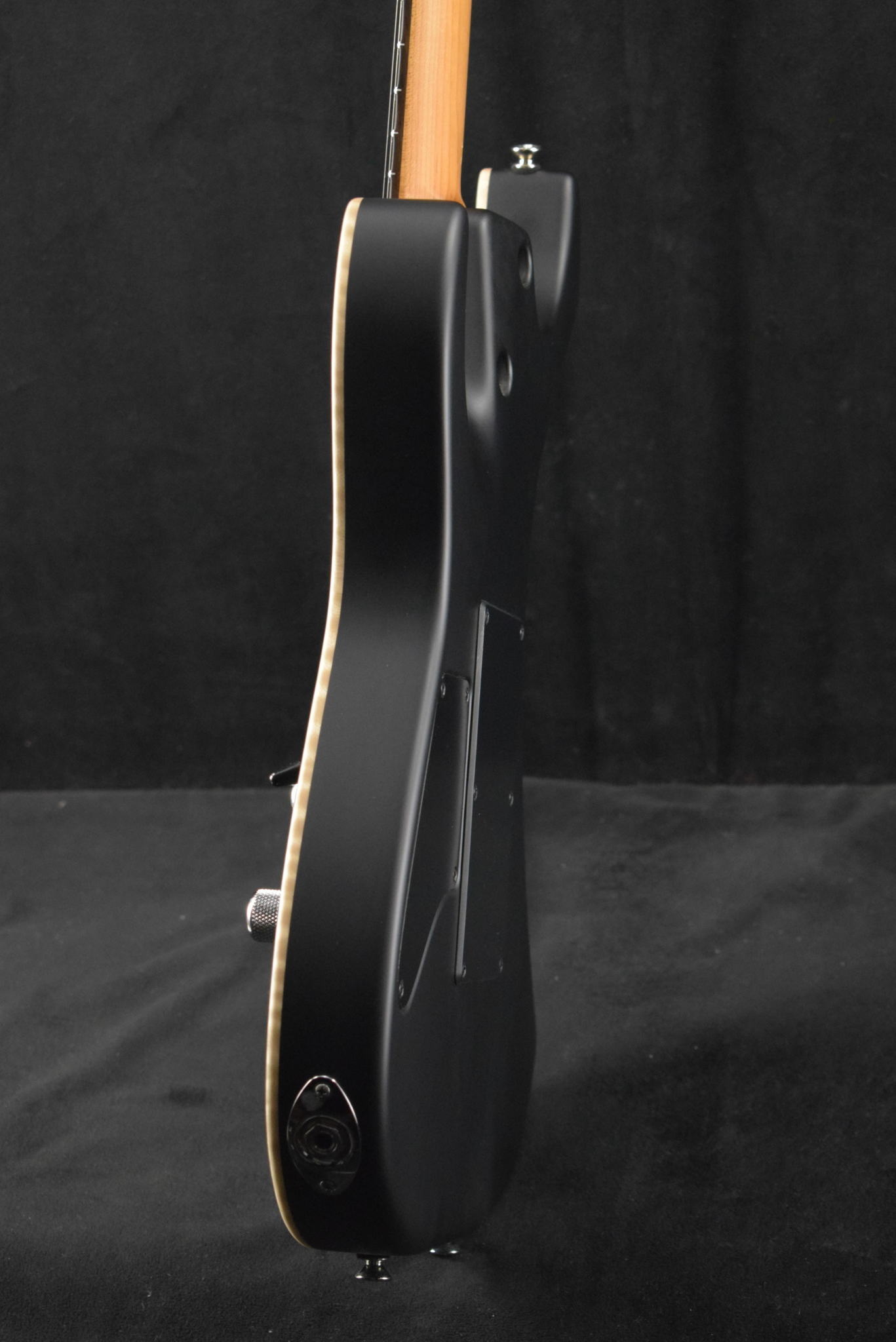 Tom Anderson Tom Anderson Drop Top Satin Super Natural Black Burst with Binding