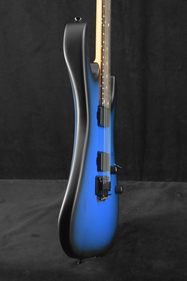 Tom Anderson Tom Anderson Angel Player Satin Voodoo Blue to Black Burst