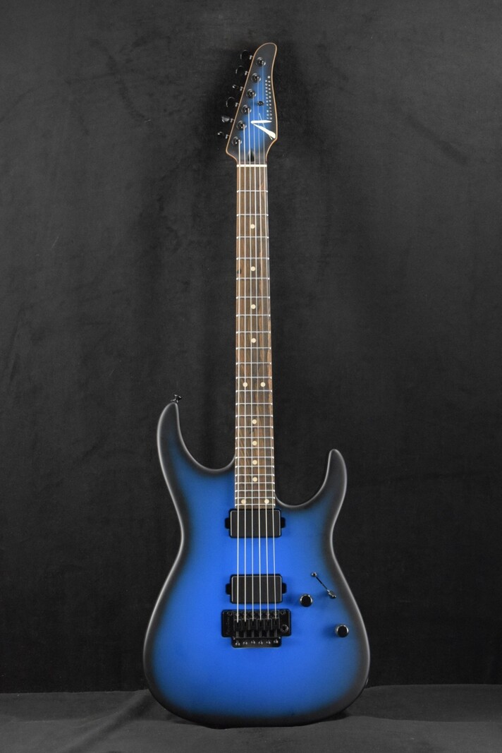 Tom Anderson Tom Anderson Angel Player Satin Voodoo Blue to Black Burst