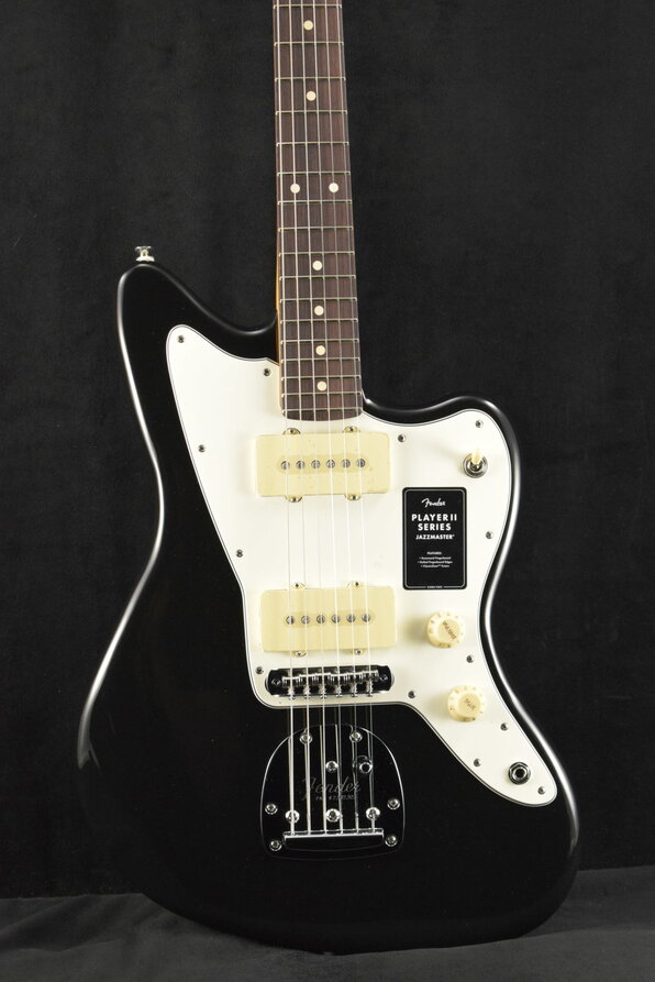Fender Player II Jazzmaster Black Rosewood Fingerboard Fuller's Guitar