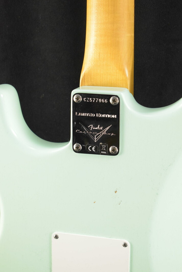 Fender Fender '64 Stratocaster Journeyman Relic with Closet Classic Hardware - Faded Aged Surf Green