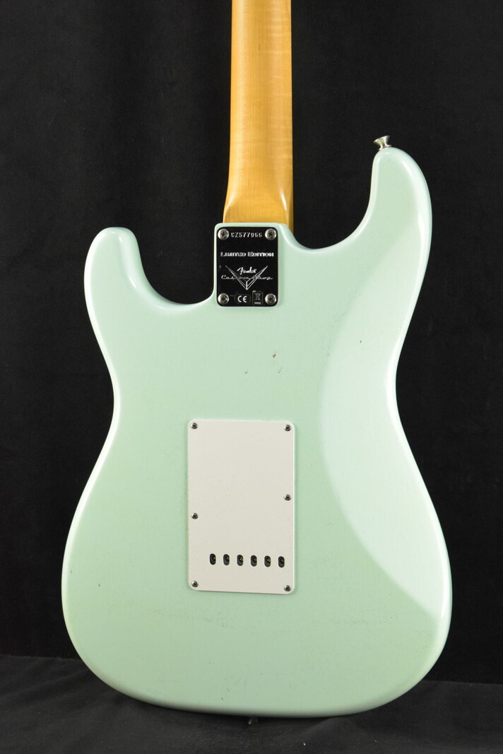 Fender Fender '64 Stratocaster Journeyman Relic with Closet Classic Hardware - Faded Aged Surf Green