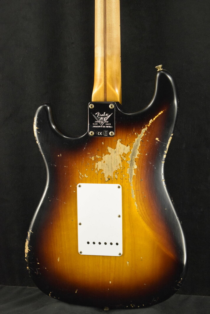 Fender Fender Limited Edition 70th Anniversary 1954 Stratocaster Heavy Relic Wide-Fade 2-Color Sunburst