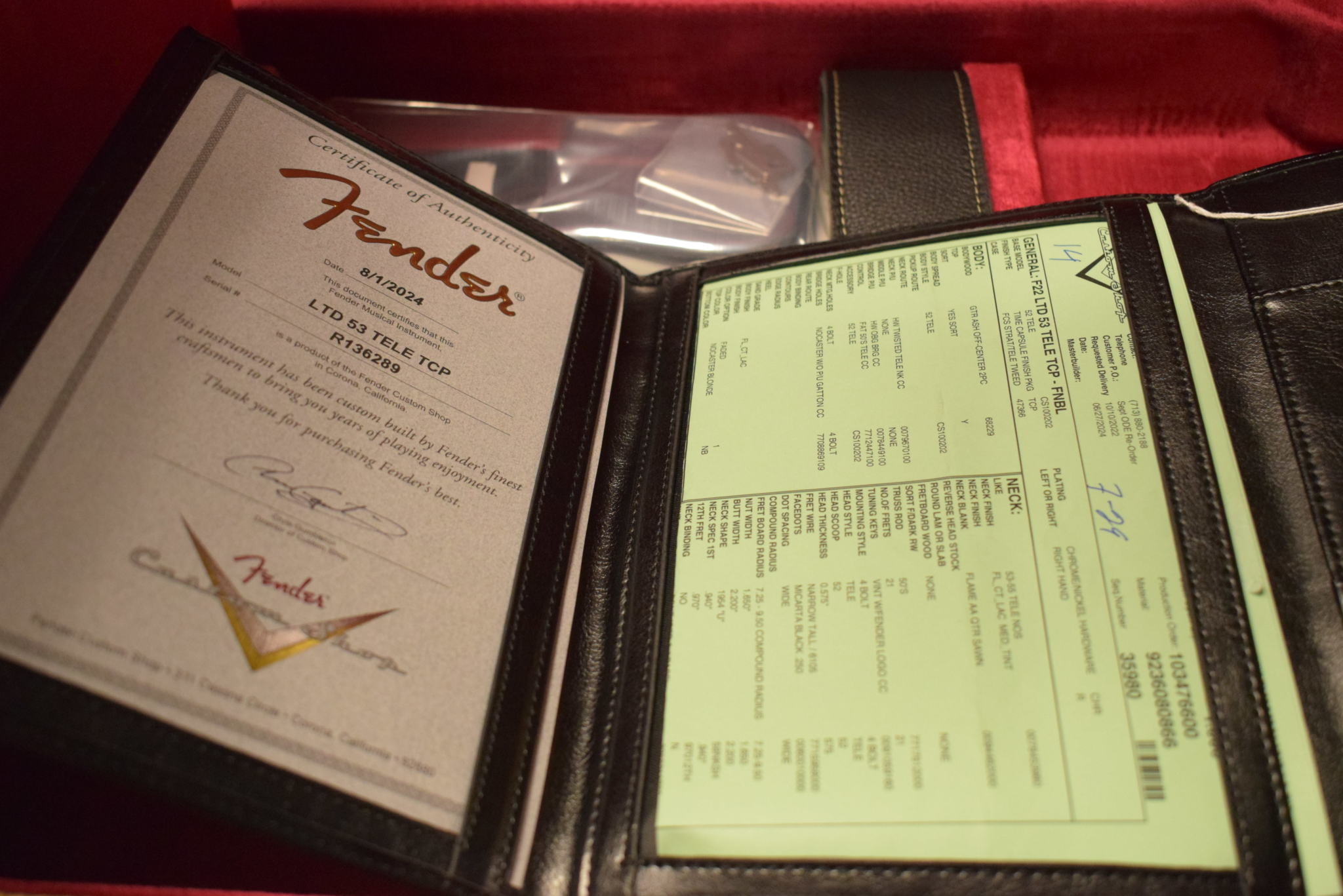 Fender Fender '53 Telecaster Time Capsule - Faded Nocaster Blonde SCRATCH AND DENT