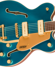 Gretsch Electromatic Pristine LTD Center Block Double-Cut with Bigsby Petrol - Fuller's Guitar Gretsch Electromatic Pristine LTD Center Block Double-Cut with Bigsby Petrol - Fuller's Guitar