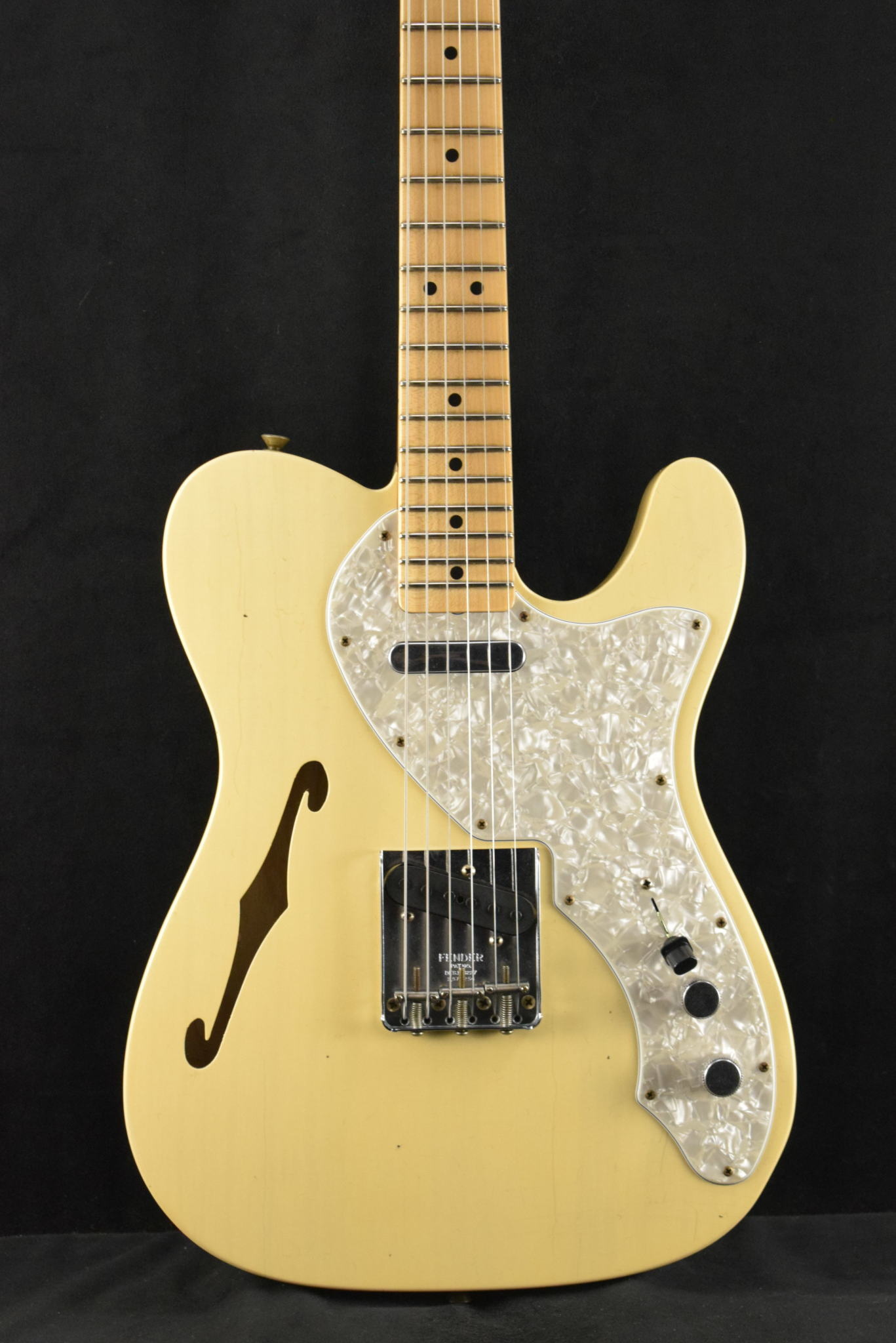 Fender Fender Custom Shop '68 Tele Thinline Journeyman Relic - Aged Vintage Blonde